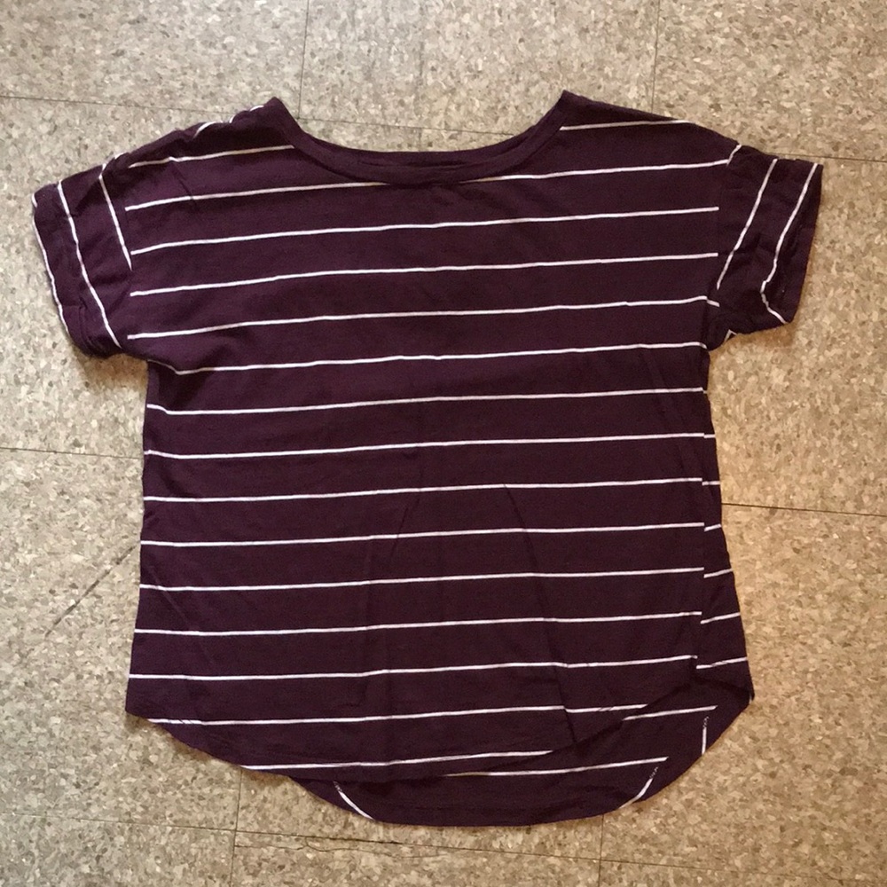 Maurices Medium Burgundy Shirt